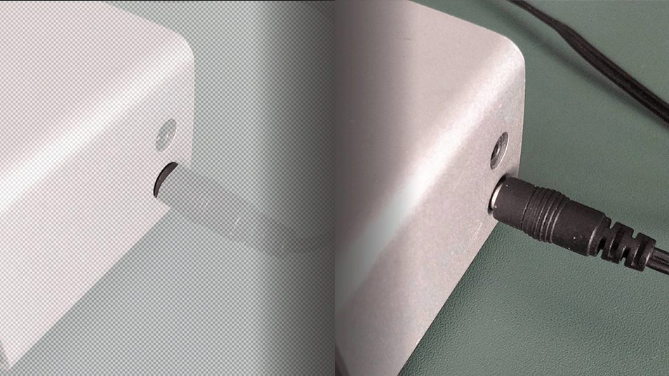 Example template of an audio jack